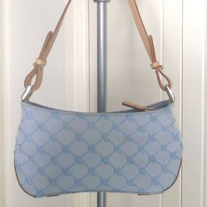 Ralph Lauren Shoulder Handbag Monogram Jacquard